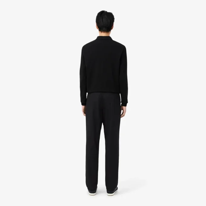 Pantaloni chino in twill di cotone a vestibilità regolare Pantaloni chino in twill di cotone a vestibilità regolare