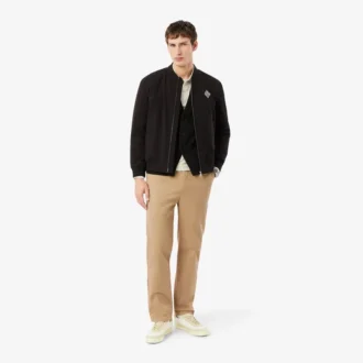 Pantaloni chino in twill di cotone dalla vestibilità regolare
