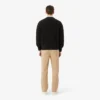 Pantaloni chino in twill di cotone dalla vestibilità regolare