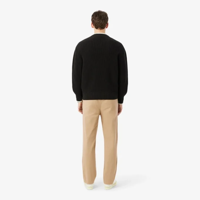 Pantaloni chino in twill di cotone dalla vestibilità regolare