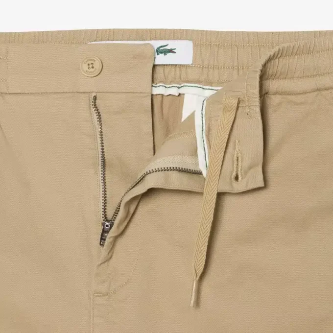 Pantaloni chino in twill di cotone dalla vestibilità regolare