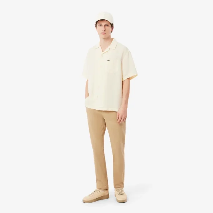 Pantaloni chino slim fit in twill elasticizzato Pantaloni chino slim fit in twill elasticizzato