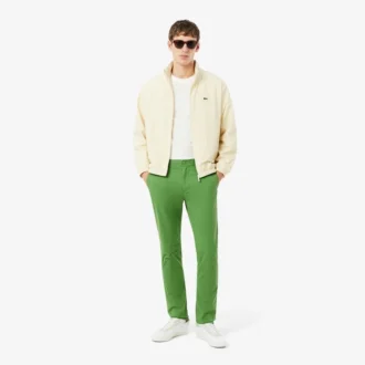 Pantaloni chino slim fit in twill elasticizzato