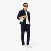 Pantaloni chino slim fit in twill elasticizzato