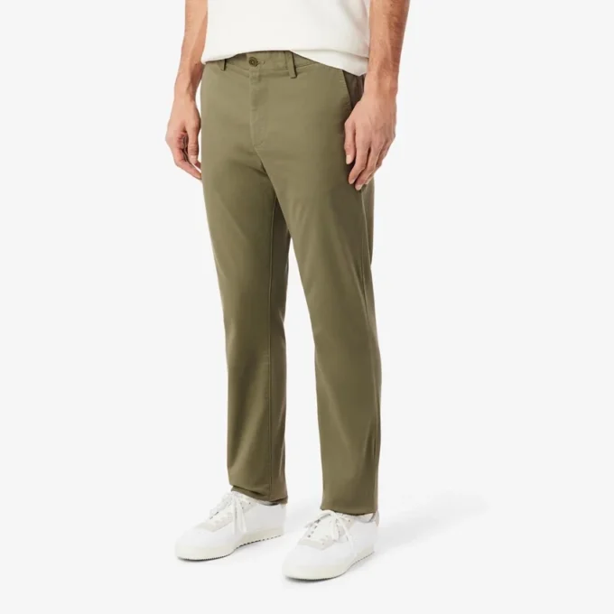 Pantaloni chino slim fit in twill elasticizzato Pantaloni chino slim fit in twill elasticizzato