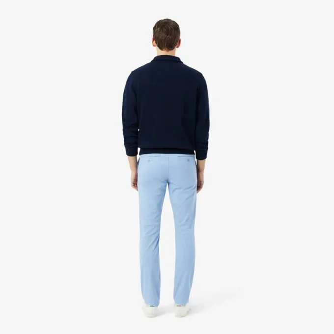 Pantaloni chino slim fit in twill elasticizzato Pantaloni chino slim fit in twill elasticizzato