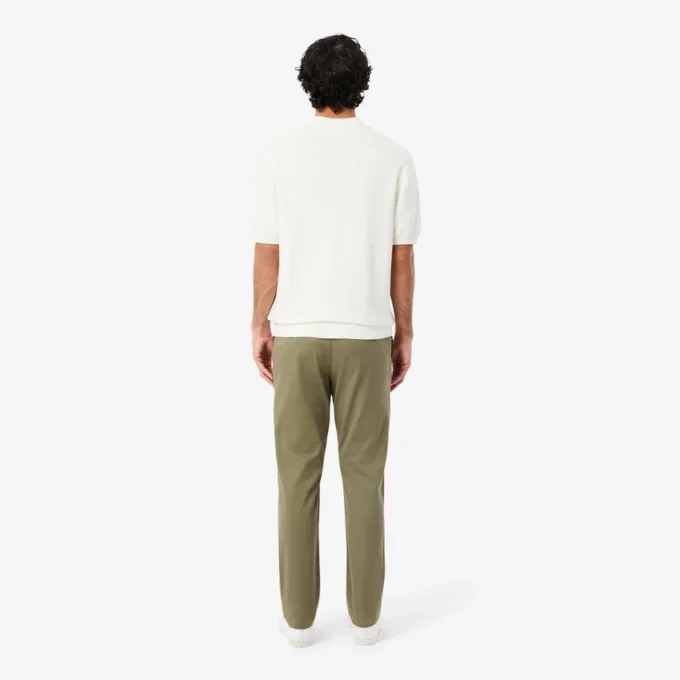 Pantaloni chino slim fit in twill elasticizzato Pantaloni chino slim fit in twill elasticizzato