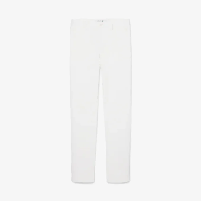 Pantaloni chino slim fit in twill elasticizzato Pantaloni chino slim fit in twill elasticizzato