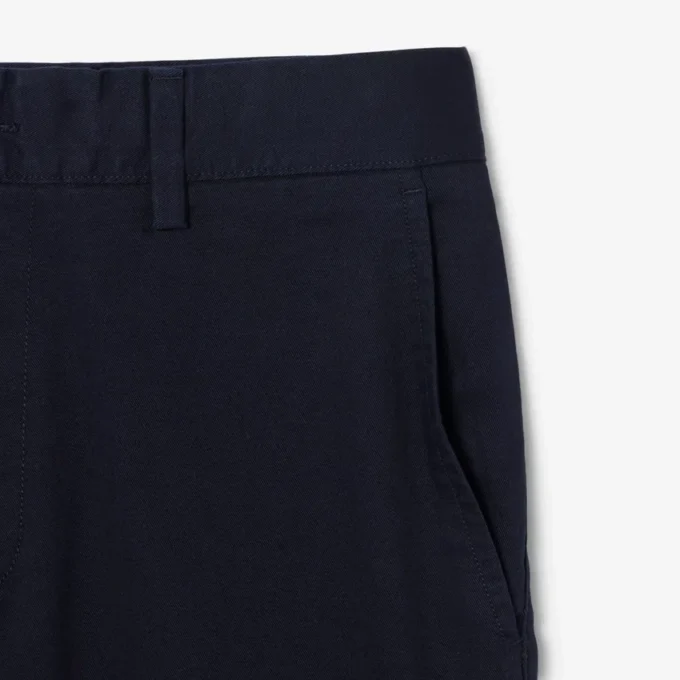 Pantaloni chino slim fit in twill elasticizzato