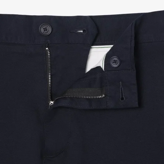 Pantaloni chino slim fit in twill elasticizzato