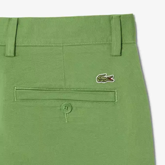 Pantaloni chino slim fit in twill elasticizzato Pantaloni chino slim fit in twill elasticizzato