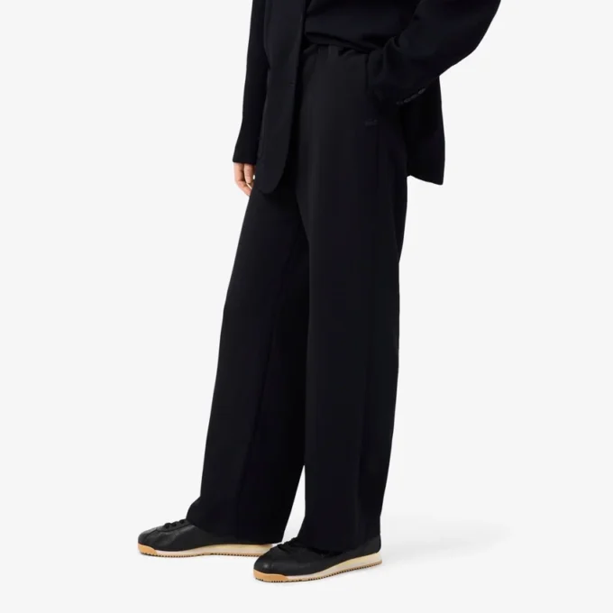 Pantaloni da completo oversize in piqué fluido Pantaloni da completo oversize in piqué fluido