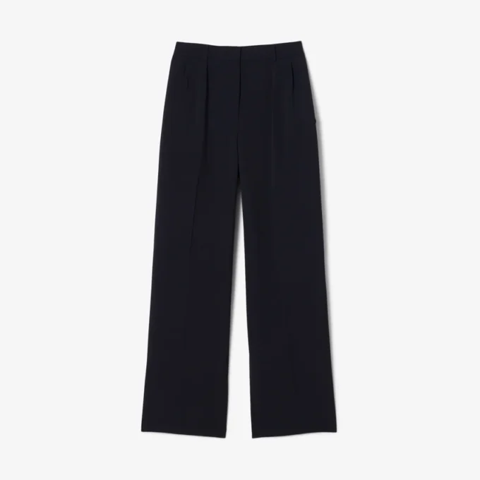 Pantaloni da completo oversize in piqué fluido Pantaloni da completo oversize in piqué fluido