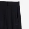 Pantaloni da completo oversize in piqué fluido Pantaloni da completo oversize in piqué fluido
