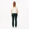 Pantaloni da donna a vestibilità dritta con dettagli a vista Pantaloni da donna a vestibilità dritta con dettagli a vista