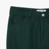 Pantaloni da donna a vestibilità dritta con dettagli a vista Pantaloni da donna a vestibilità dritta con dettagli a vista