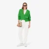 Pantaloni da donna in felpa con logo, vestibilità dritta Pantaloni da donna in felpa con logo, vestibilità dritta
