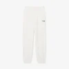 Pantaloni da donna in felpa con logo, vestibilità dritta Pantaloni da donna in felpa con logo, vestibilità dritta