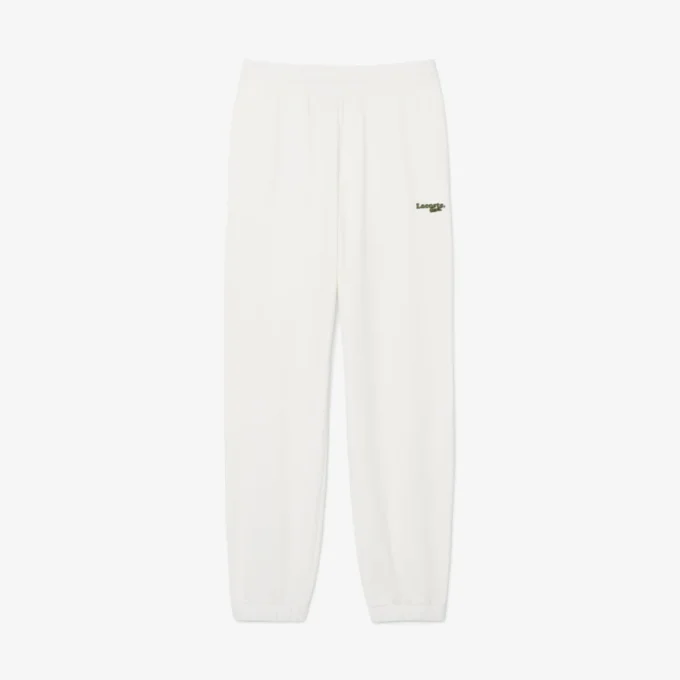 Pantaloni da donna in felpa con logo, vestibilità dritta Pantaloni da donna in felpa con logo, vestibilità dritta