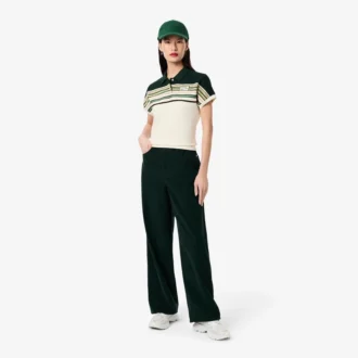 Pantaloni da donna in velluto a coste a gamba larga