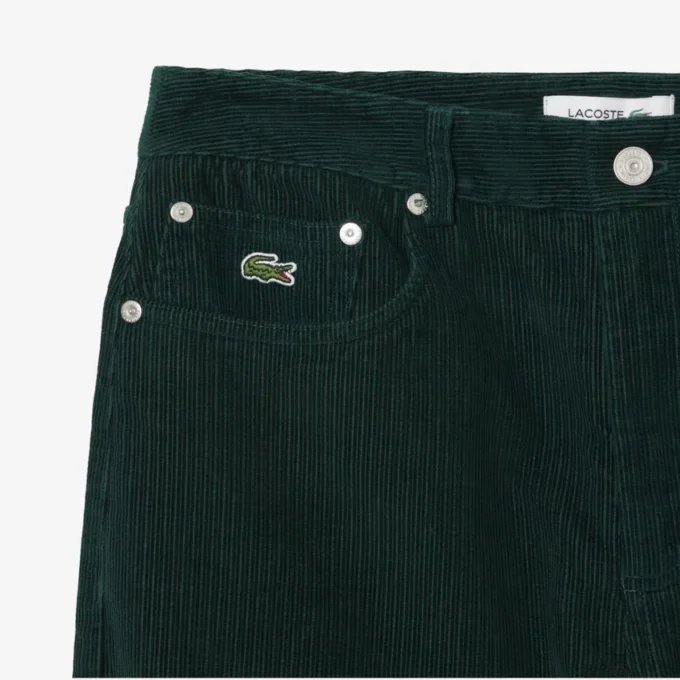 Pantaloni da donna in velluto a coste a gamba larga Pantaloni da donna in velluto a coste a gamba larga