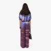 Pantaloni da donna oversize con stampa paesaggistica Pantaloni da donna oversize con stampa paesaggistica
