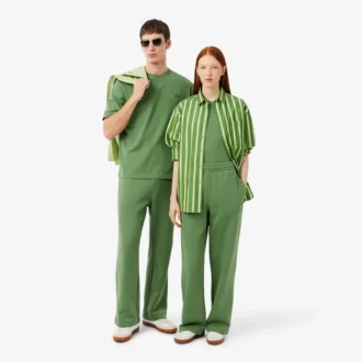 Pantaloni da jogging in pile dalla vestibilità comoda