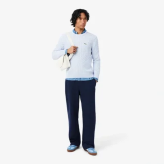 Pantaloni da jogging in pile dalla vestibilità comoda