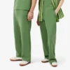 Pantaloni da jogging in pile dalla vestibilità comoda Pantaloni da jogging in pile dalla vestibilità comoda
