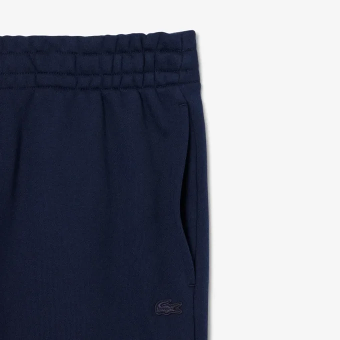 Pantaloni da jogging in pile dalla vestibilità comoda Pantaloni da jogging in pile dalla vestibilità comoda
