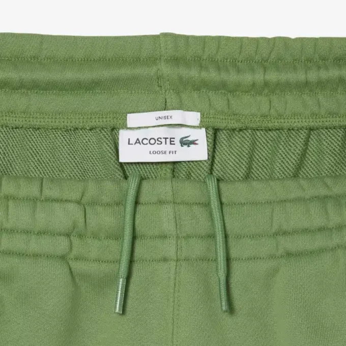 Pantaloni da jogging in pile dalla vestibilità comoda Pantaloni da jogging in pile dalla vestibilità comoda
