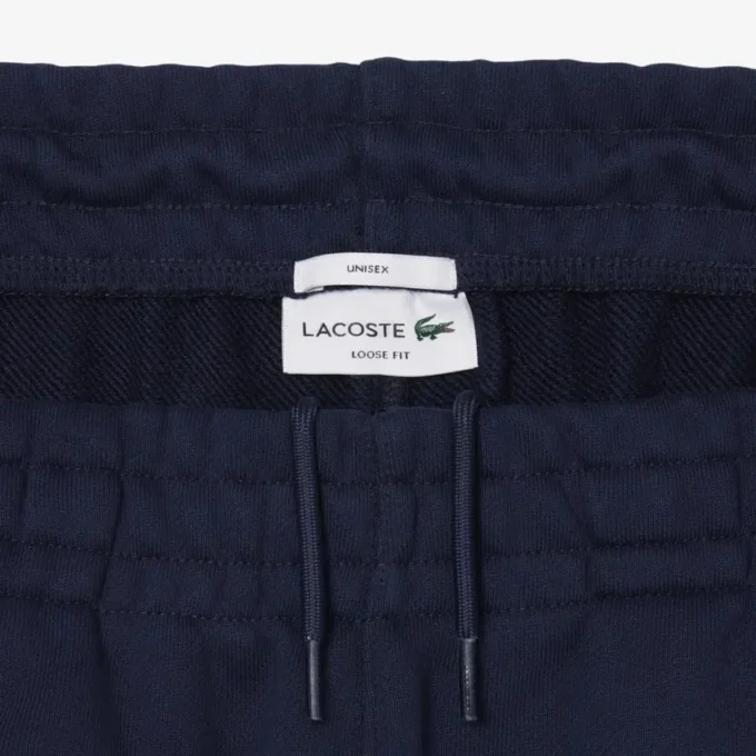 Pantaloni da jogging in pile dalla vestibilità comoda Pantaloni da jogging in pile dalla vestibilità comoda