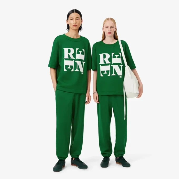 Pantaloni da jogging in raso Runway