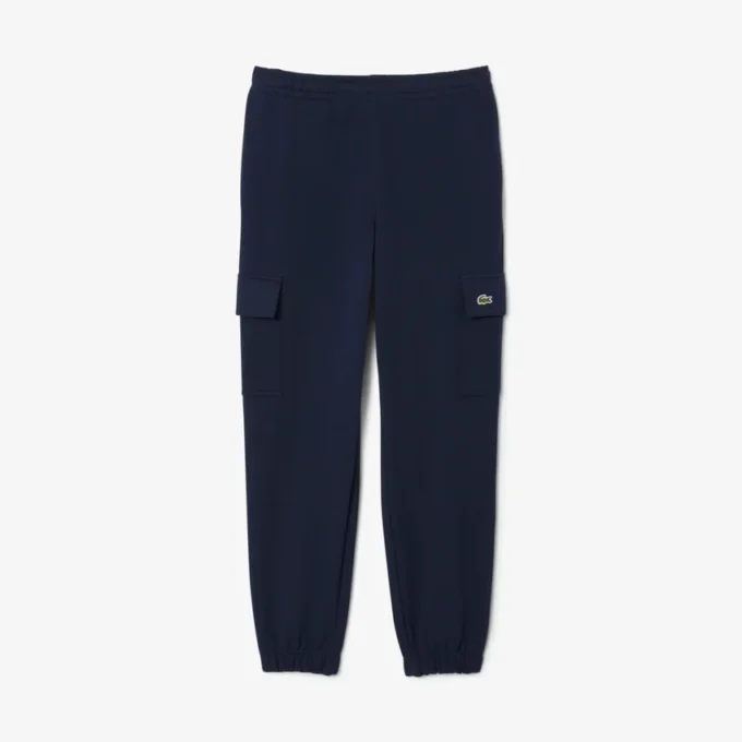 Pantaloni da tuta cargo in pile da uomo Pantaloni da tuta cargo in pile da uomo