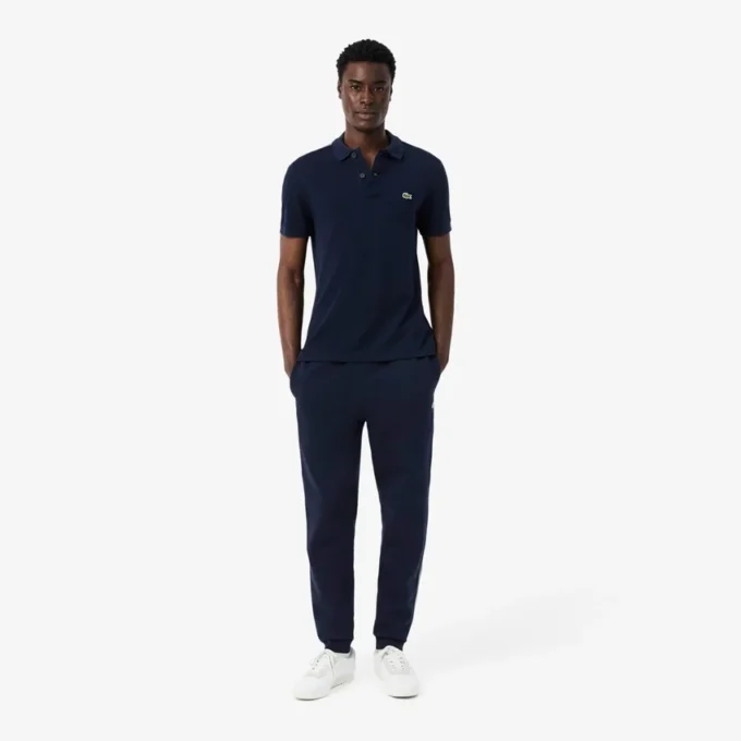 Pantaloni da tuta con striscia e logo Pantaloni da tuta con striscia e logo