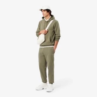Pantaloni da tuta con striscia e logo Pantaloni da tuta con striscia e logo