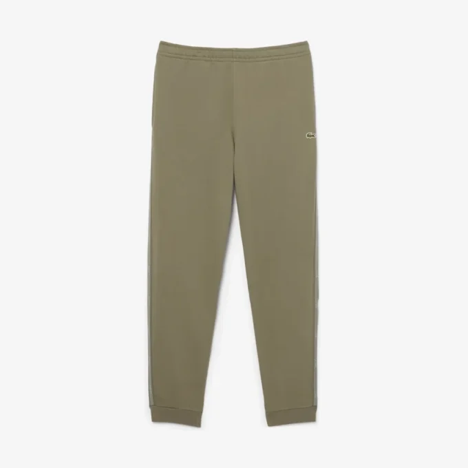 Pantaloni da tuta con striscia e logo Pantaloni da tuta con striscia e logo