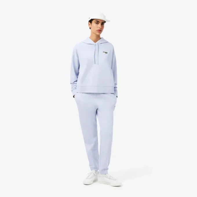 Pantaloni da tuta da donna con logo e vestibilità dritta