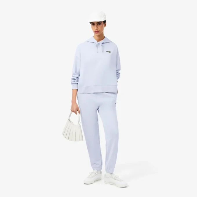 Pantaloni da tuta da donna con logo e vestibilità dritta