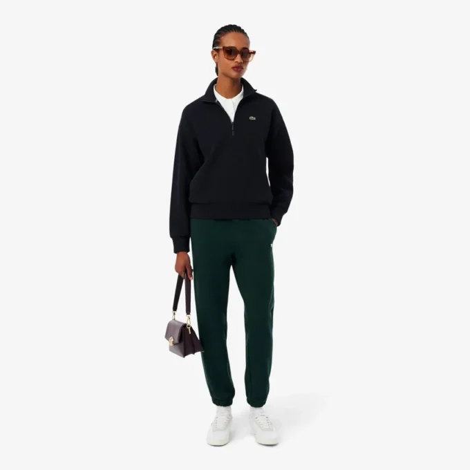 Pantaloni da tuta da donna con logo e vestibilità dritta