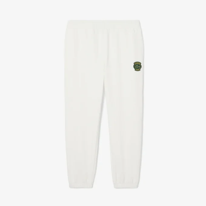 Pantaloni da tuta da uomo in pile con badge Pantaloni da tuta da uomo in pile con badge
