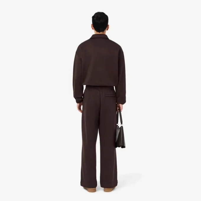 Pantaloni da tuta in pile da uomo dal taglio ampio Pantaloni da tuta in pile da uomo dal taglio ampio