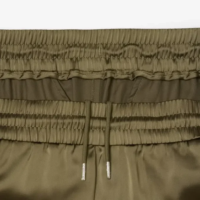 Pantaloni da tuta oversize in raso da donna