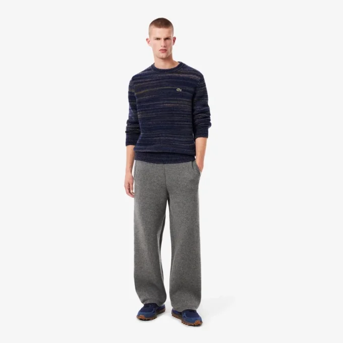 Pantaloni da uomo in lana merino dalla vestibilità ampia Pantaloni da uomo in lana merino dalla vestibilità ampia
