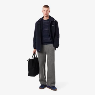 Pantaloni da uomo in lana merino dalla vestibilità ampia Pantaloni da uomo in lana merino dalla vestibilità ampia