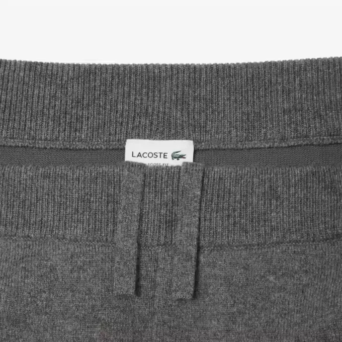 Pantaloni da uomo in lana merino dalla vestibilità ampia Pantaloni da uomo in lana merino dalla vestibilità ampia