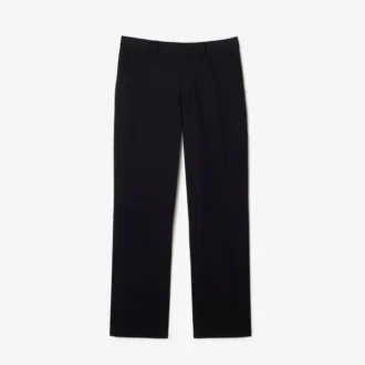 Pantaloni da uomo in twill di cotone a vestibilità dritta