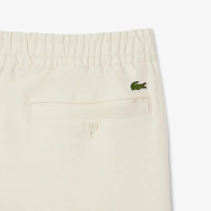 Pantaloni da uomo in twill di lino a vestibilità regolare Pantaloni da uomo in twill di lino a vestibilità regolare
