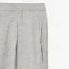 Pantaloni dalla vestibilità comoda in tessuto fiammato Pantaloni dalla vestibilità comoda in tessuto fiammato