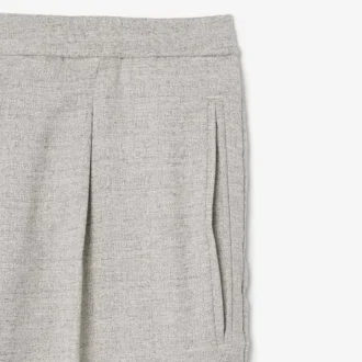 Pantaloni dalla vestibilità comoda in tessuto fiammato